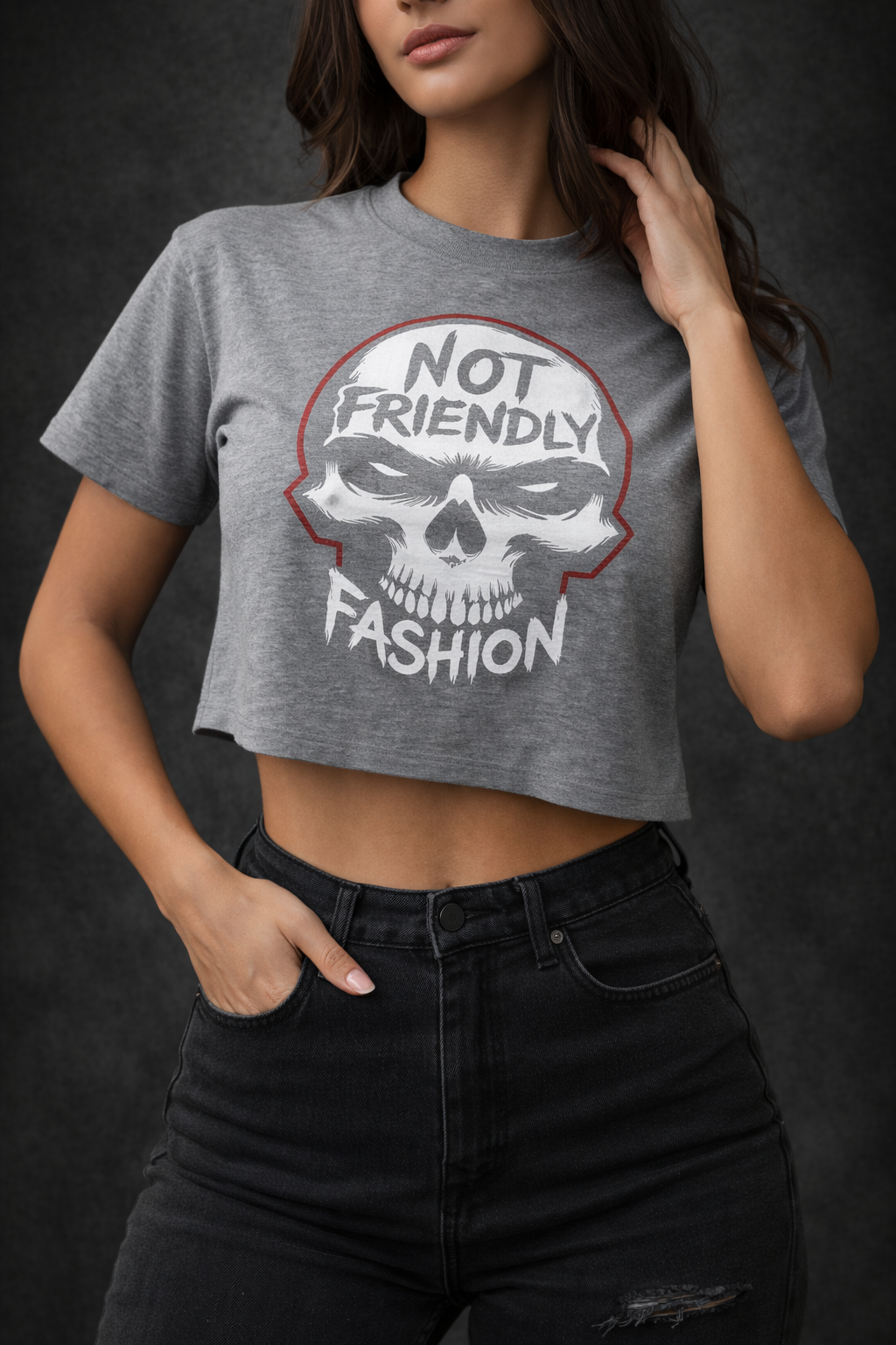 NFF Graphic Crop Tops